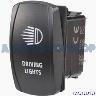 DRIVING LIGHT SWITCH 12/24V BLUE LED