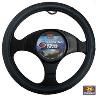 40CM STEERING WHEEL COVER LEATHER LOOK