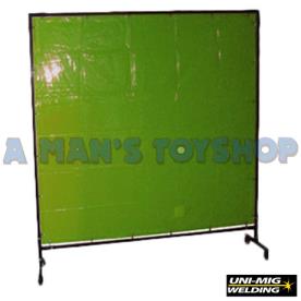 WELDING CURTAIN SHEET 1.8 X 1.8MET GREEN