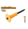COLD CHISEL 4 X 16 X 250MM POWDER COATED
