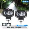 LED WORK & SPOT LIGHT 12/24V SIZE 4"EACH