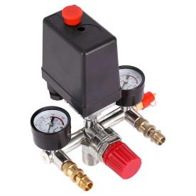 COMPRESSOR MANIFOLD 2 X FRONT GAUGE ASSY