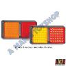 LED STOP/TAIL LIGHT 12V 190X100X28MM