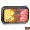 LED LAMP AMBER/RED 10/30 4 VOLT CLEAR WH