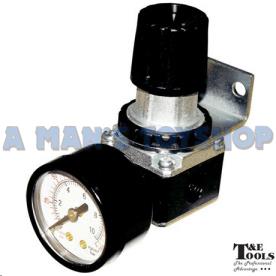 AIR REGULATOR & GAUGE NO W/TRAP 1/4NPT